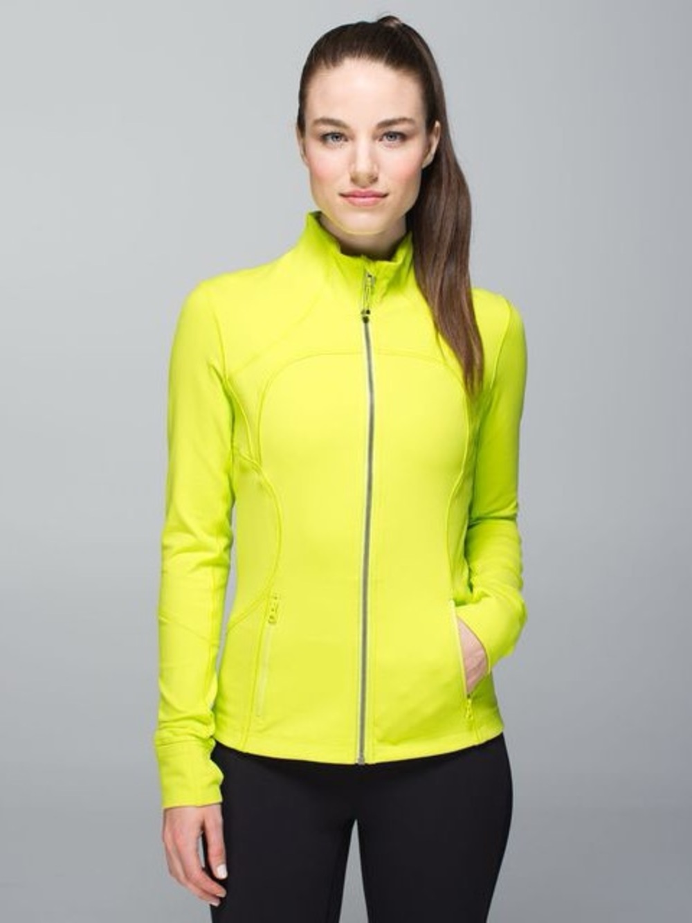 lululemon athletica Neon Yellow/Green Define/Forme Jacket